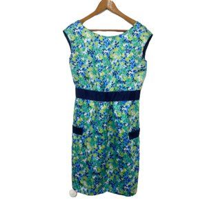 Lilly Pulitzer Oops I Spilled it Again Floral Kimball Silk Dress Floral